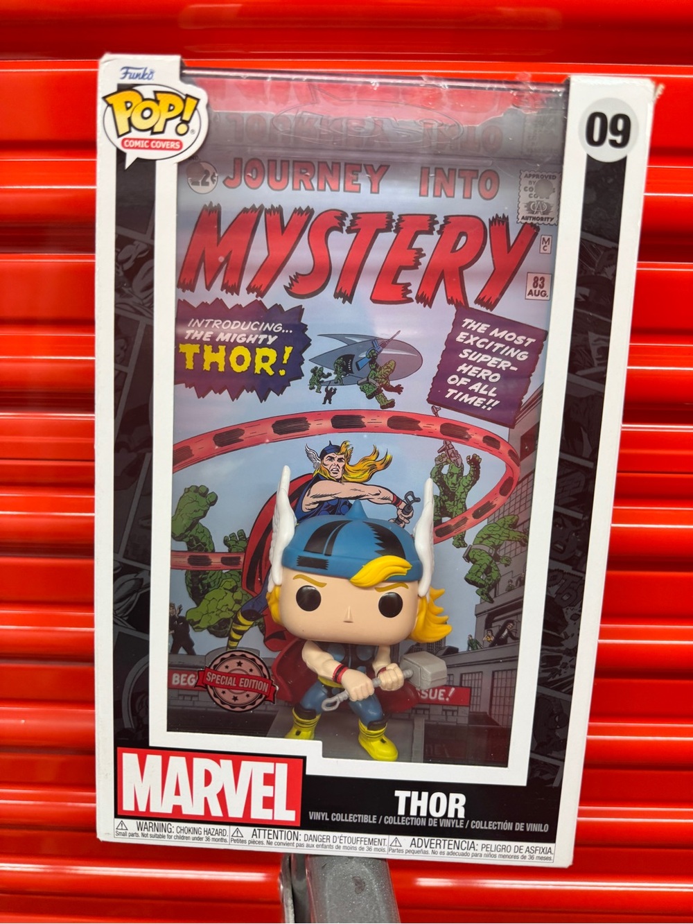 Marvel Thor Funko Pop! Figure - Blue, Yellow, Red